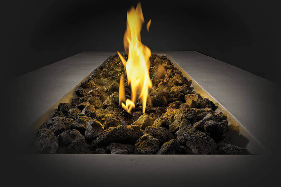 NEXUS PATIO FLAME TABLE 72-Inch Rectangle Gas Fire | By Napoleon