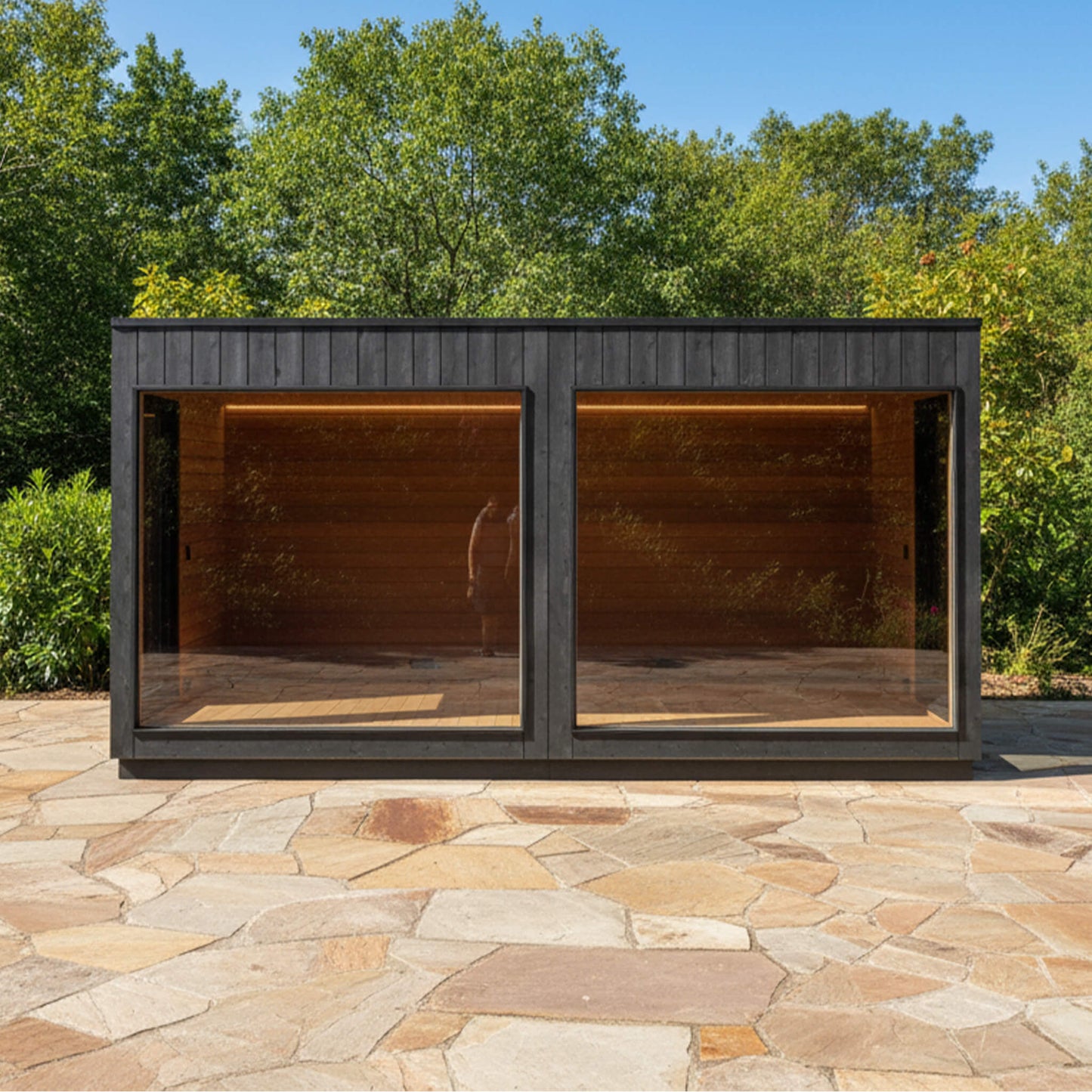 NORDIC MISTY | OUTDOOR SAUNA LOUNGE XL | By Thermasol