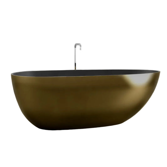 Bathtub III — Freestanding Ovoid Soaking Tub | 62.8" | By VAST Studio