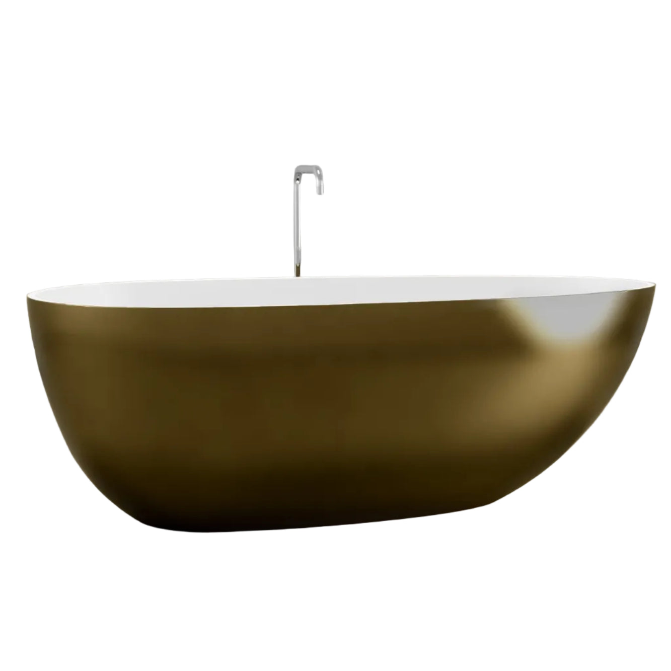 Bathtub III — Freestanding Ovoid Soaking Tub | 62.8" | By VAST Studio