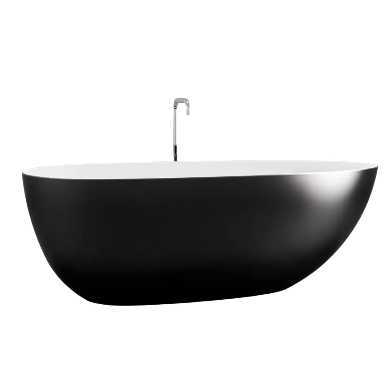 Bathtub III — Freestanding Ovoid Soaking Tub | 62.8" | By VAST Studio