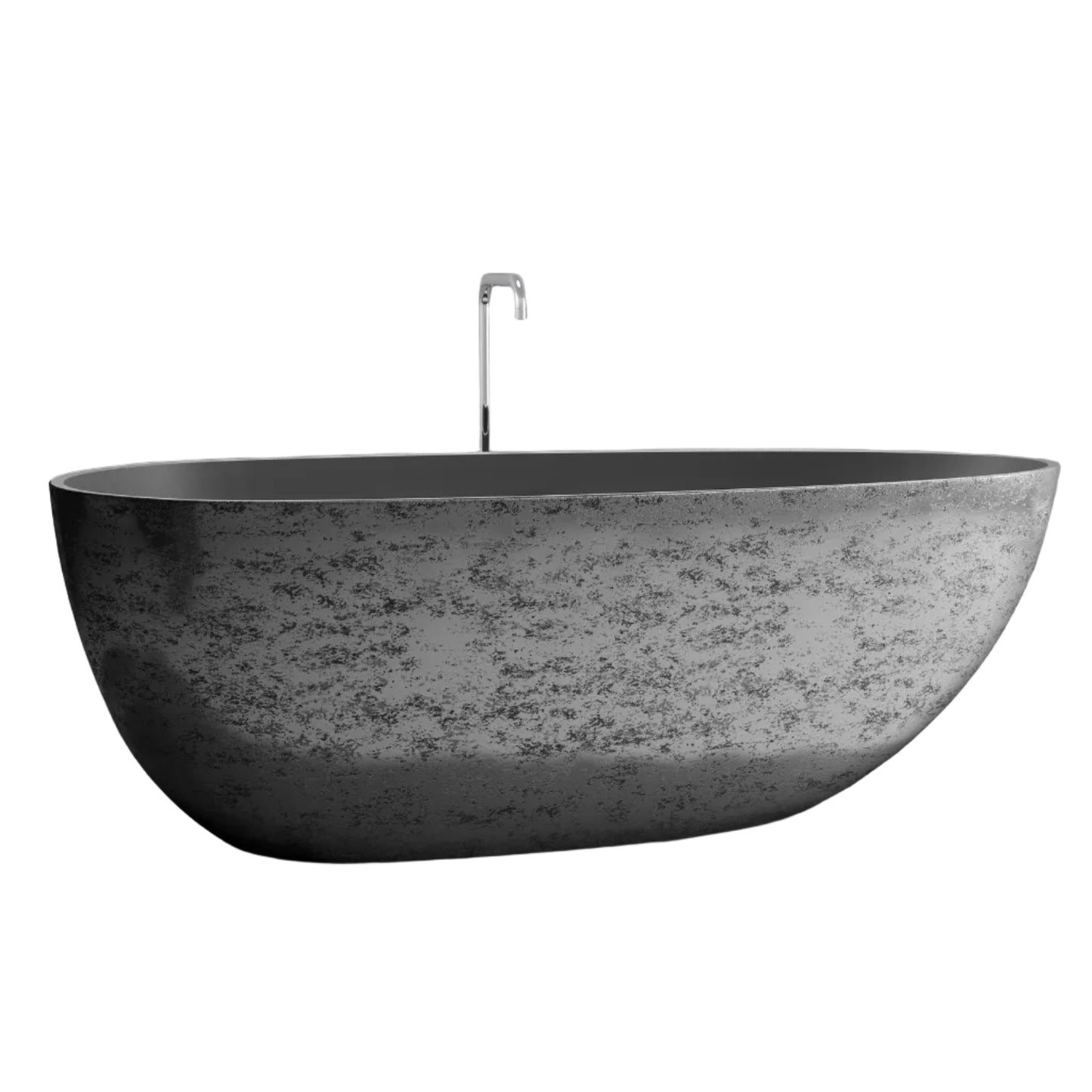 Bathtub III — Freestanding Ovoid Soaking Tub | 62.8" | By VAST Studio