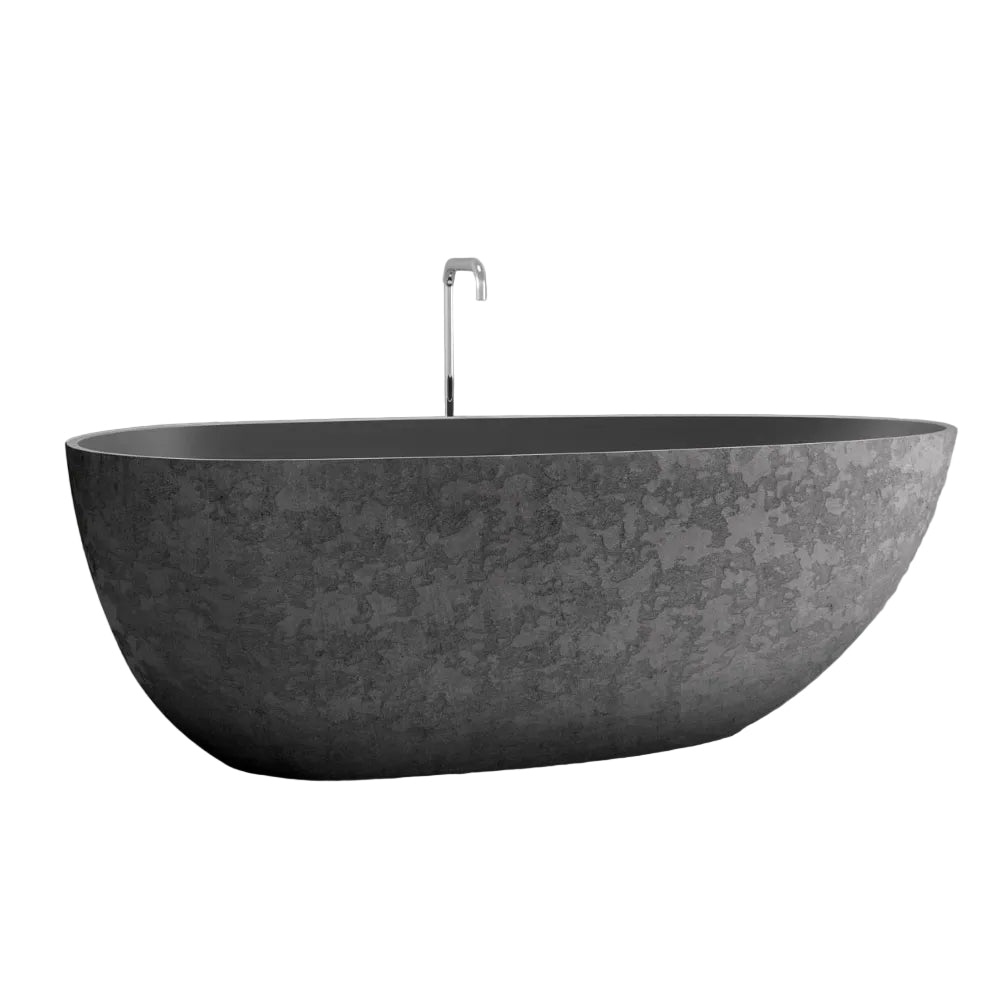 Bathtub III — Freestanding Ovoid Soaking Tub | 62.8" | By VAST Studio