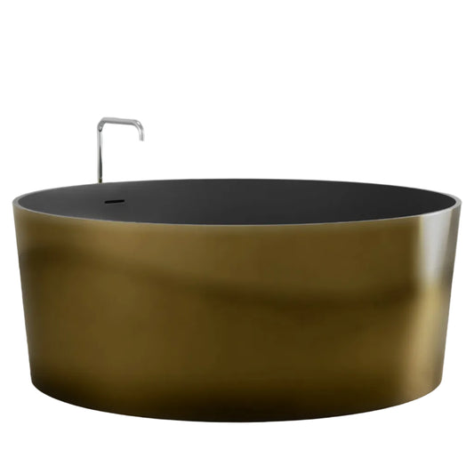 BATH TUB VI | Freestanding Deep Soak Tub | 58.9" | By VAST Studio