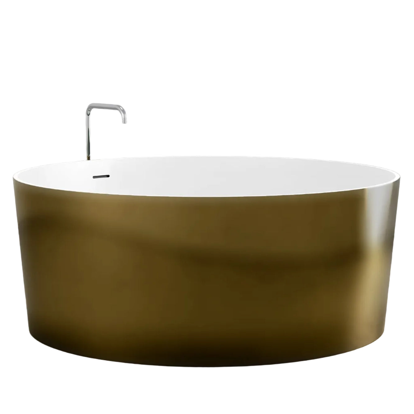 BATH TUB VI | Freestanding Deep Soak Tub | 58.9" | By VAST Studio