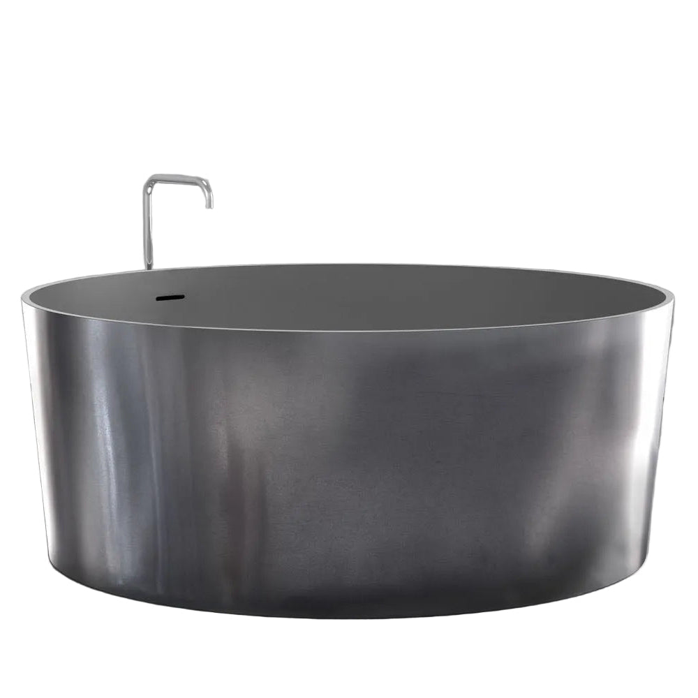 BATH TUB VI | Freestanding Deep Soak Tub | 58.9" | By VAST Studio