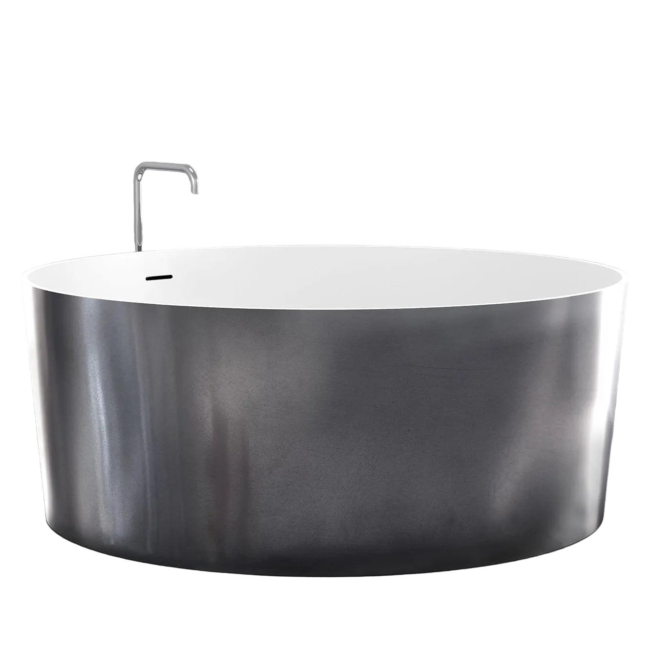 BATH TUB VI | Freestanding Deep Soak Tub | 58.9" | By VAST Studio