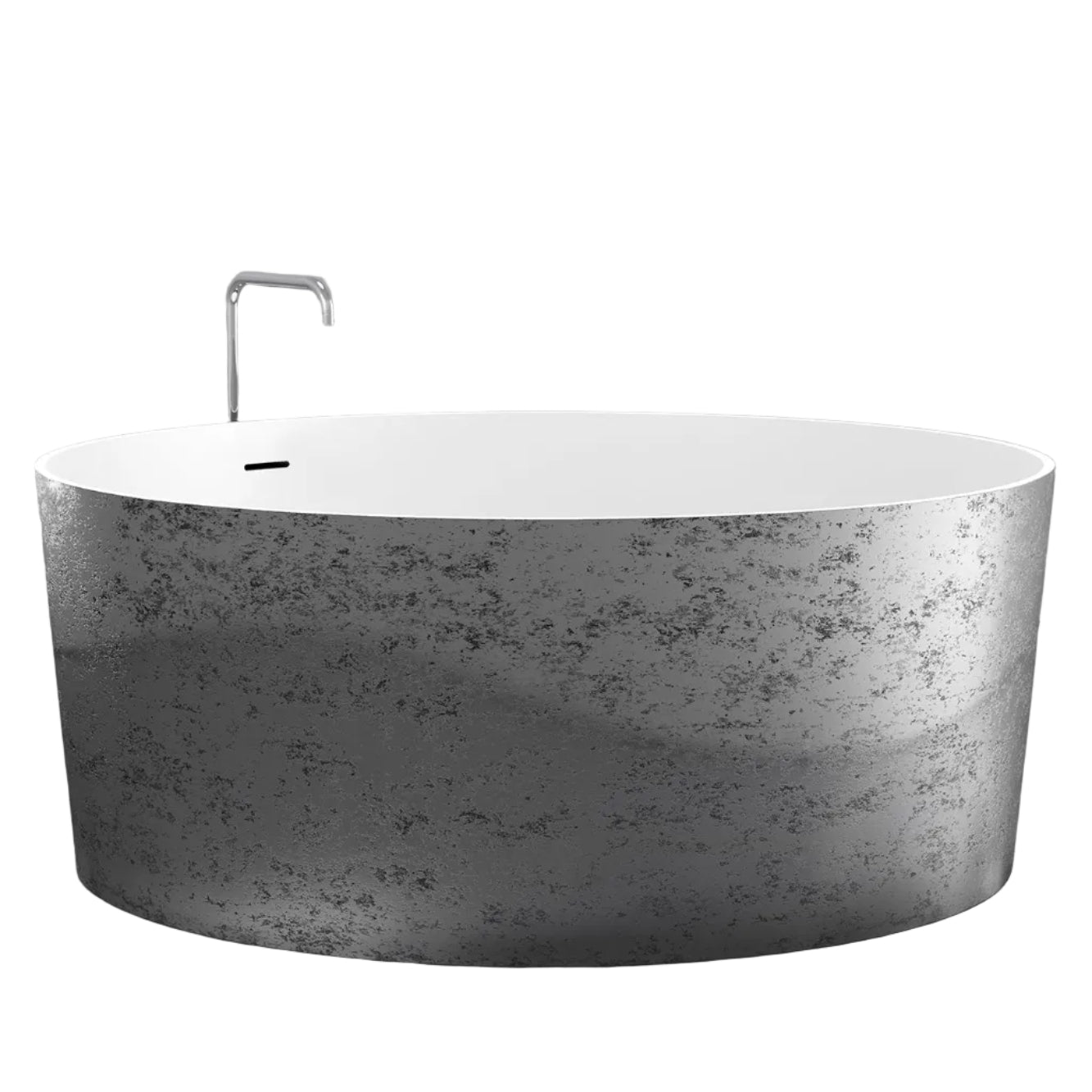 BATH TUB VI | Freestanding Deep Soak Tub | 58.9" | By VAST Studio