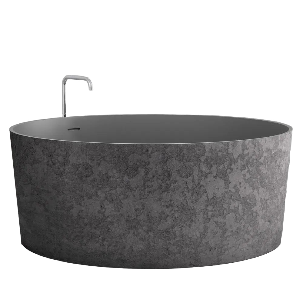 BATH TUB VI | Freestanding Deep Soak Tub | 58.9" | By VAST Studio