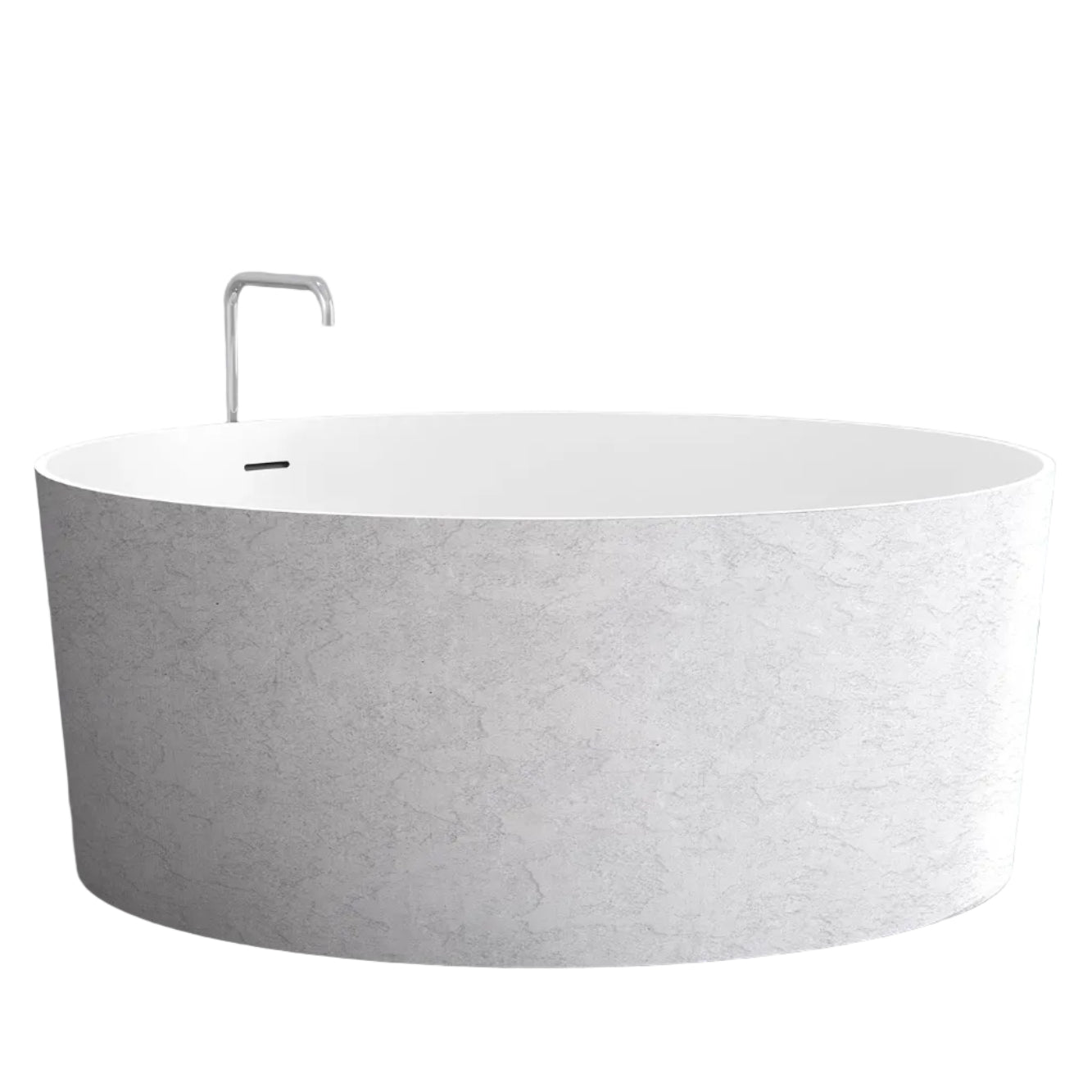 BATH TUB VI | Freestanding Deep Soak Tub | 58.9" | By VAST Studio
