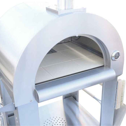 WOOD FIRE PIZZA OVEN Freestanding or Built-In 32 Inch Stainless Steel Oven