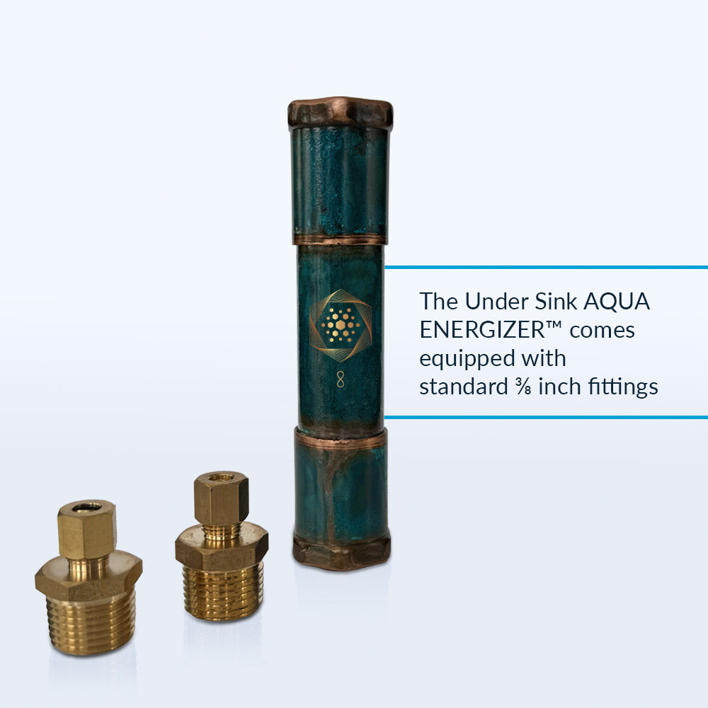 AQUA ENERGIZER™ Structured Water Device | Under Sink Solution For A Small Household, Office Or Wellness Hub | By TWE