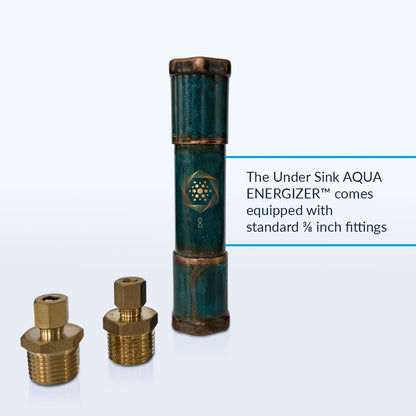 AQUA ENERGIZER™ Structured Water Device | Under Sink Solution For A Small Household, Office Or Wellness Hub | By TWE