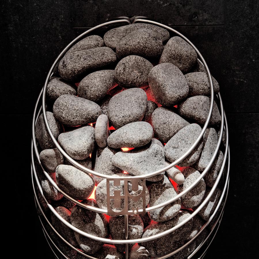 THE DROP | Wall Mount Sauna Heater With Digital Controller & Stones | By Huum
