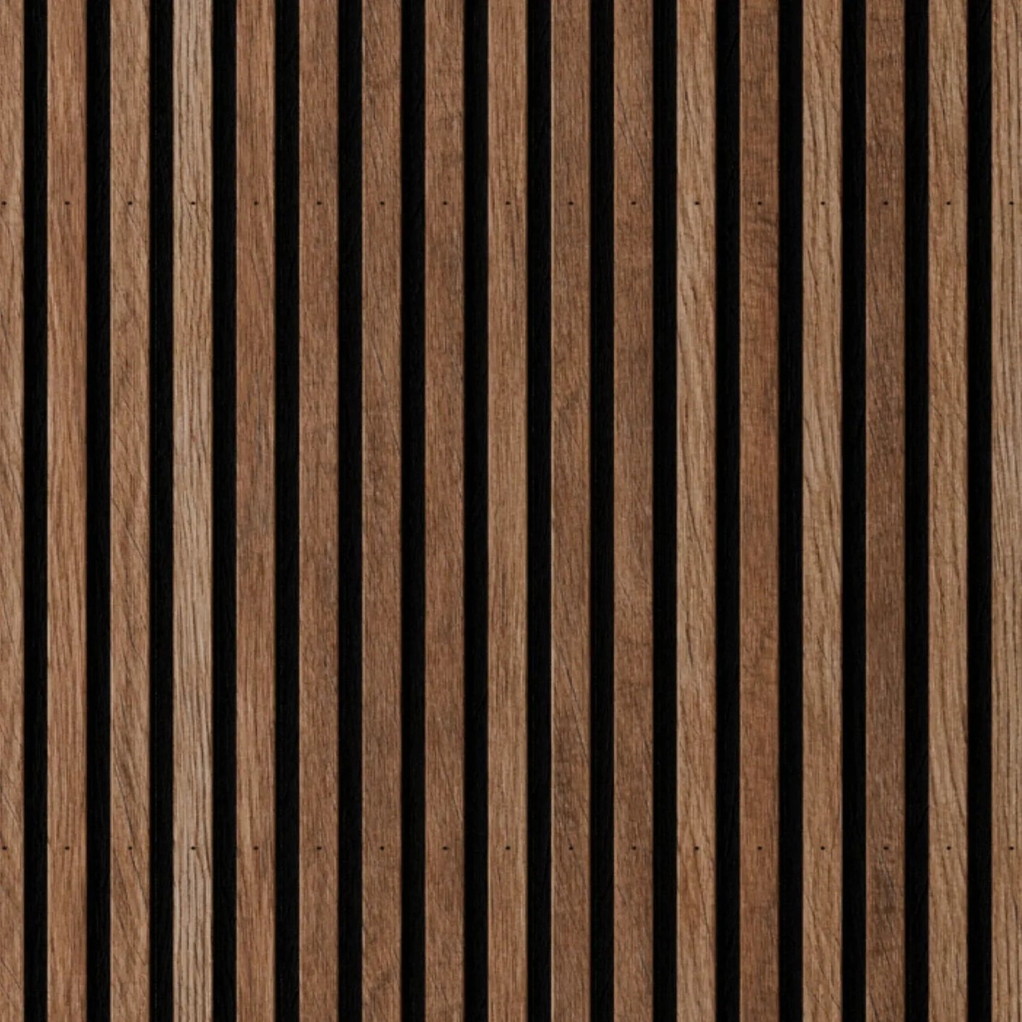 Wooden panel with vertical stripes on a black background