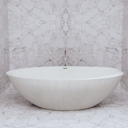 Bathtub I Freestanding Grand Ovoid Tub | 74.8" | By VAST Studio