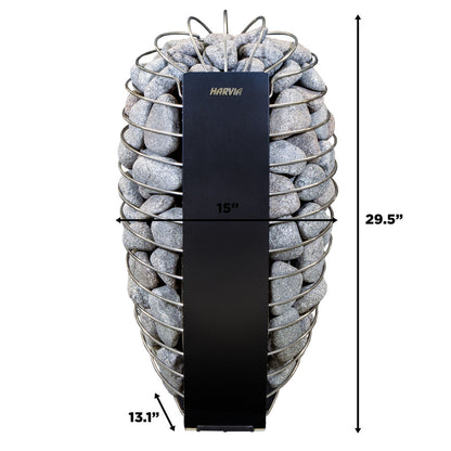 HARVIA SPIRIT UL | Sauna Heater (Electric) With Digital Wifi Control + Stones