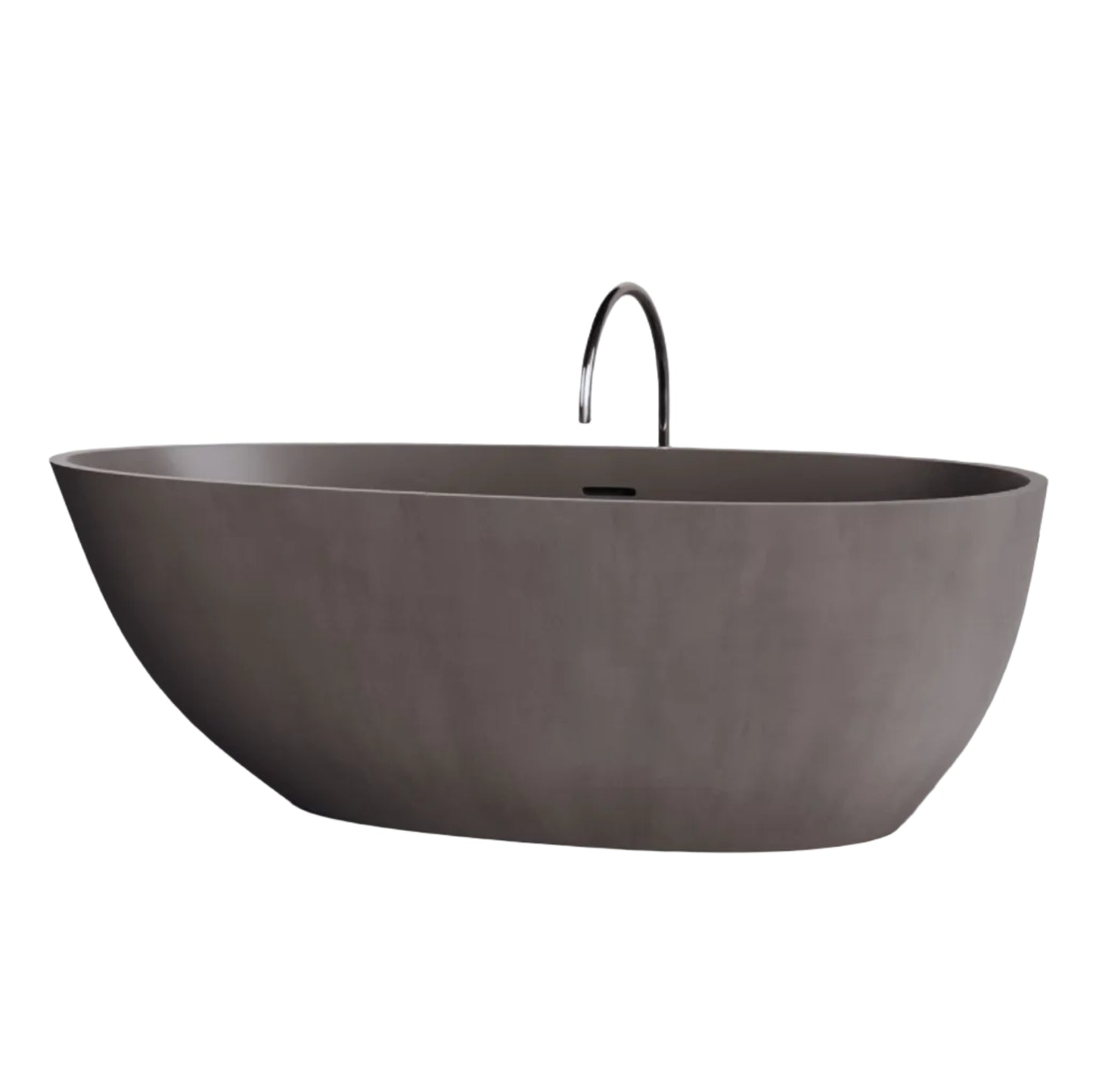 Bathtub III — Freestanding Ovoid Soaking Tub | 62.8" | By VAST Studio