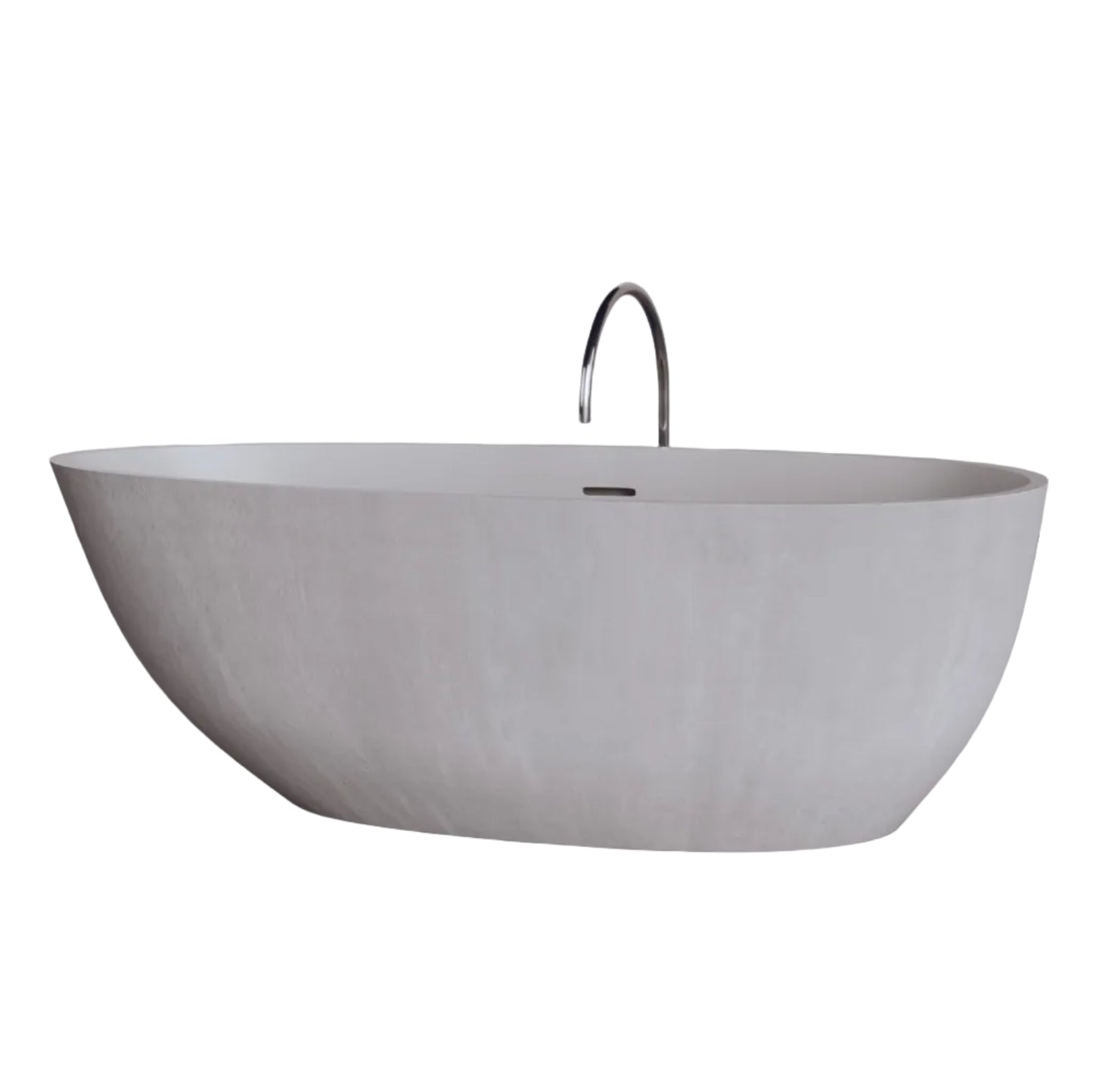 Bathtub III — Freestanding Ovoid Soaking Tub | 62.8" | By VAST Studio
