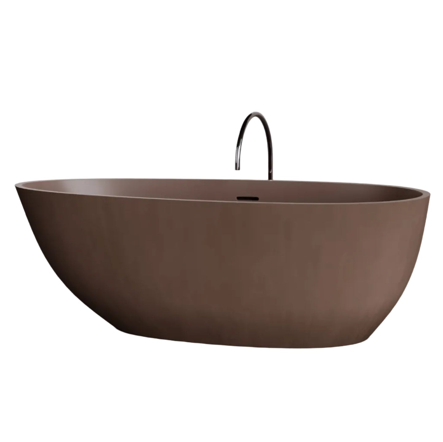 Bathtub III — Freestanding Ovoid Soaking Tub | 62.8" | By VAST Studio