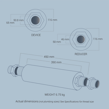 ZEUS Structured Water Device | Large Hotels, Wellness Resorts, Businesses + Farmsteads | By  MEA Water®