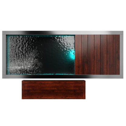 Aerial View Of Modern Cold Plunge