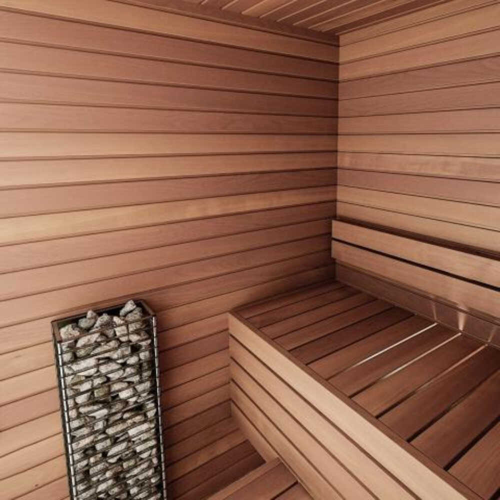 CLIFF MINI |  Electric Sauna Heater With Digital Control & Sauna Stones | By Huum
