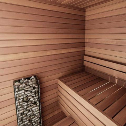 CLIFF MINI |  Electric Sauna Heater With Digital Control & Sauna Stones | By Huum