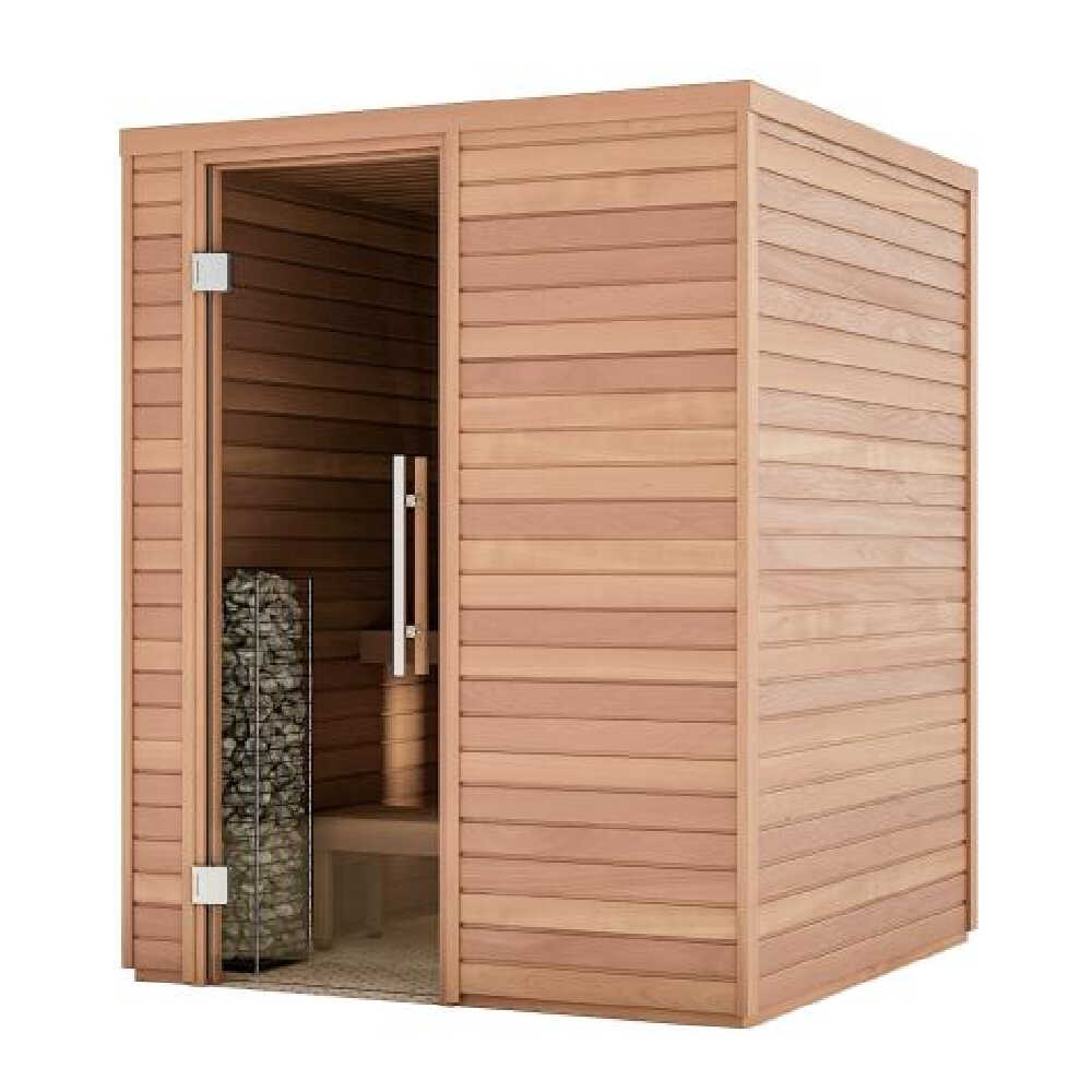 CLIFF MINI |  Electric Sauna Heater With Digital Control & Sauna Stones | By Huum