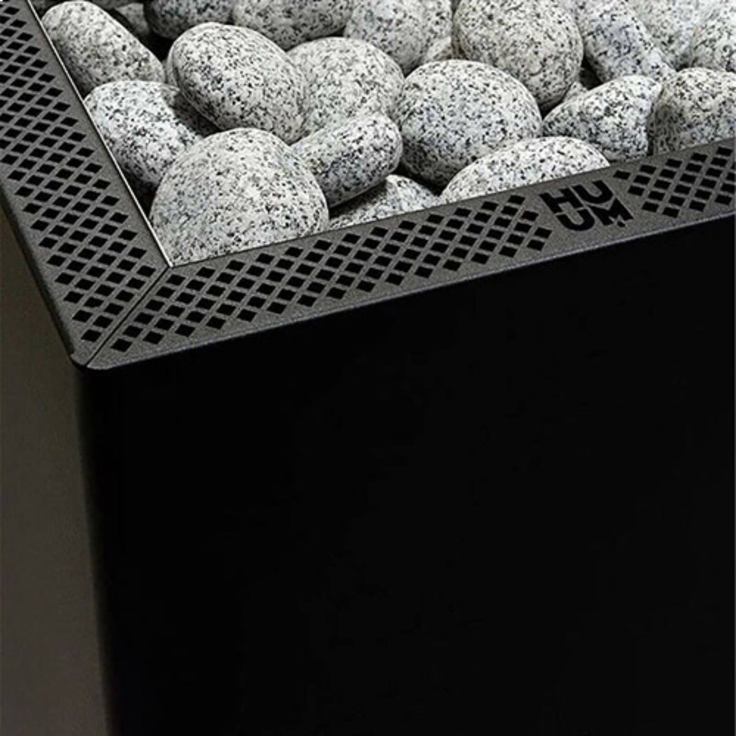CORE BLACK | Sauna Heater With UKU Digital Controller & Stones | By Huum