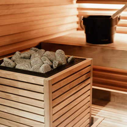 CORE THERMO-ASPEN | Sauna Heater With UKU Local Controller + Stones | By Huum