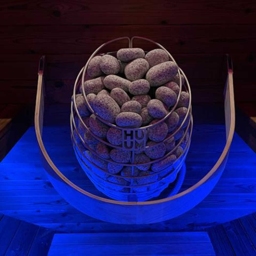 THE DROP | Wall Mount Sauna Heater With Digital Controller & Stones | By Huum