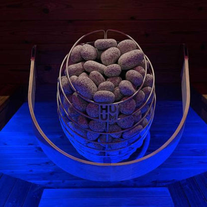 THE DROP | Wall Mount Sauna Heater With Digital Controller & Stones | By Huum