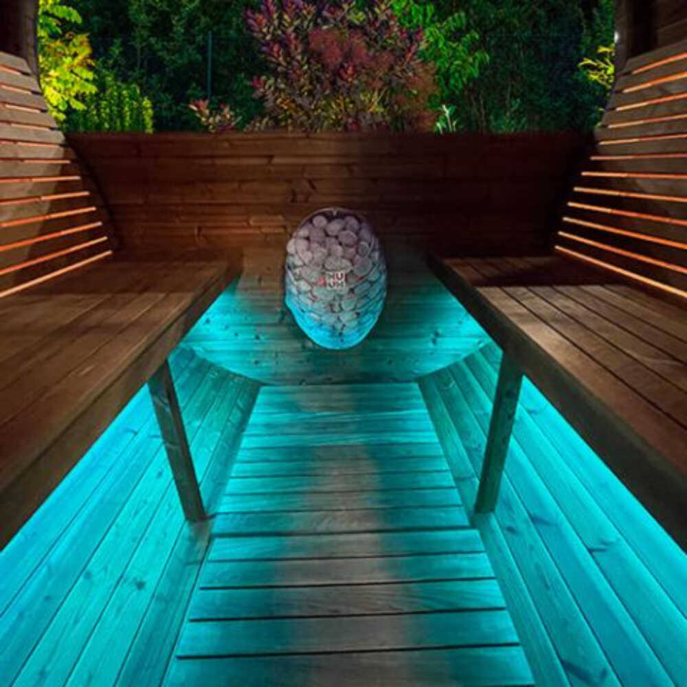 THE DROP | Wall Mount Sauna Heater With Digital Controller & Stones | By Huum