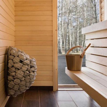THE DROP | Wall Mount Sauna Heater With Digital Controller & Stones | By Huum