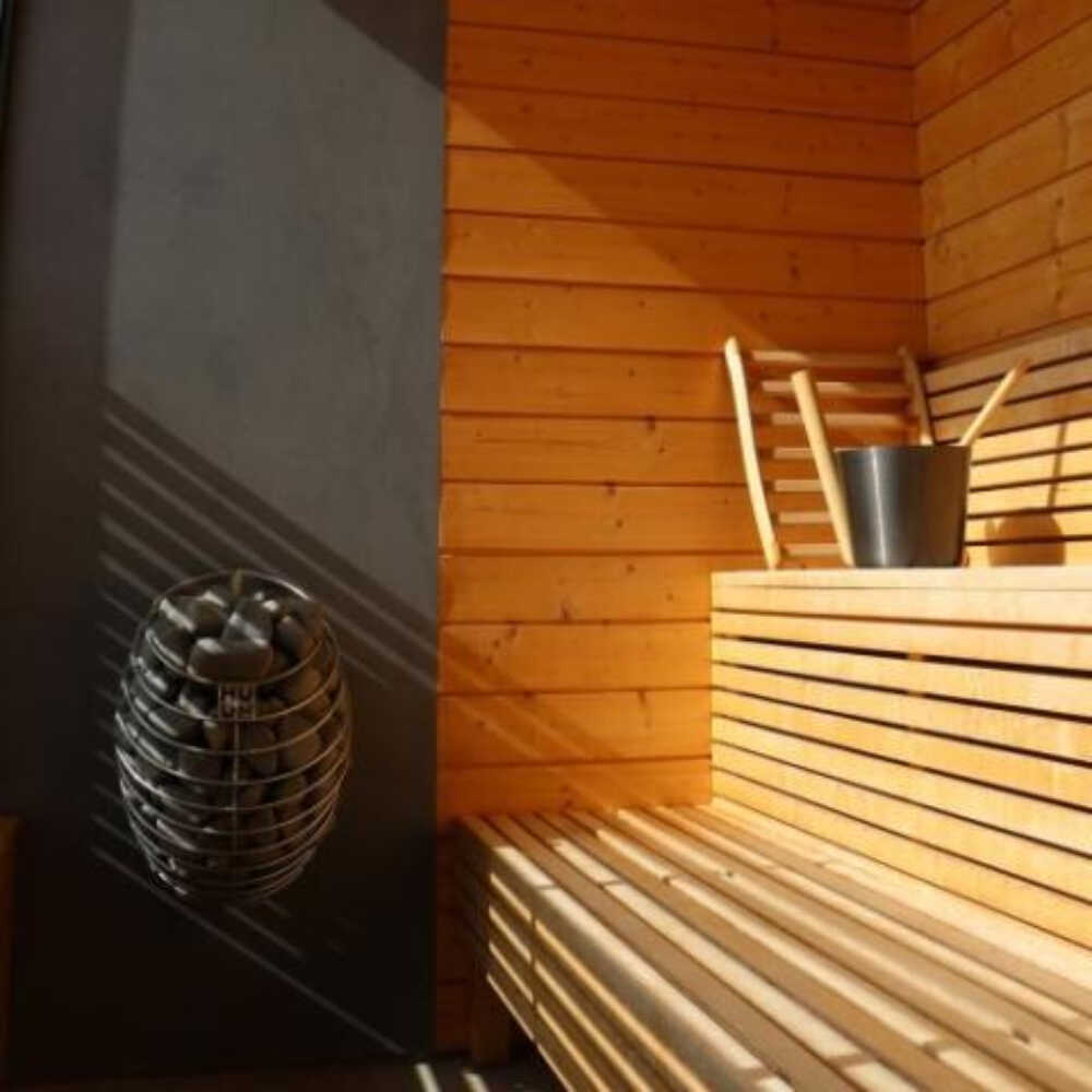 THE DROP | Wall Mount Sauna Heater With Digital Controller & Stones | By Huum
