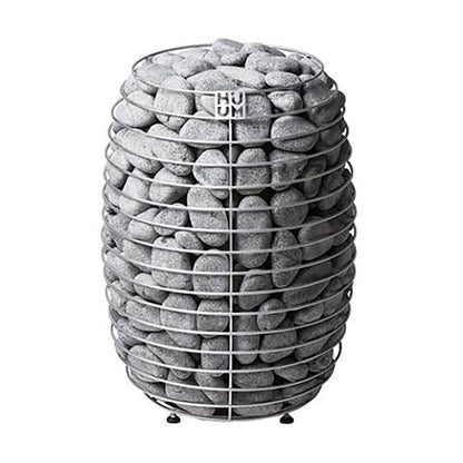 HIVE PREMIUM | Floor-Mounted Sauna Heater With UKU Control, Extension Box & Stones | By Huum