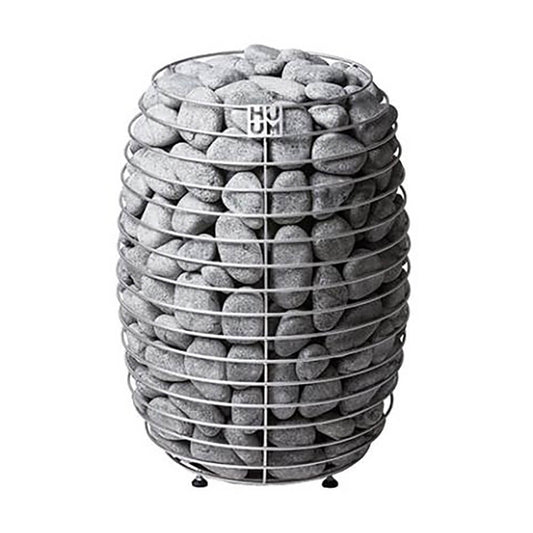 HIVE PREMIUM | Floor-Mounted Sauna Heater With UKU Control, Extension Box & Stones | By Huum