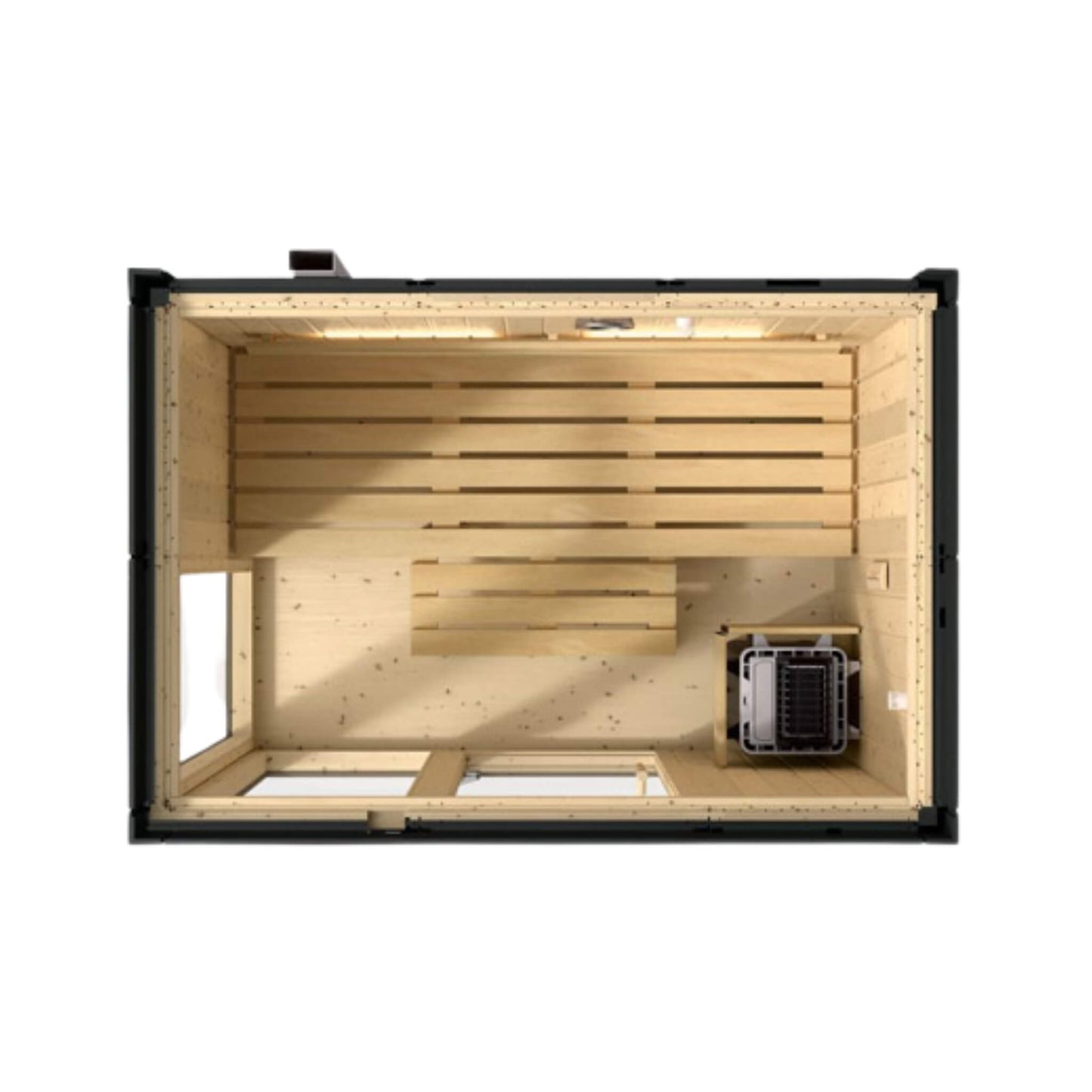 C1 Indoor Traditional Steam Sauna | 2, 3 Or 5-Person | Graphite Gray | By Kohler