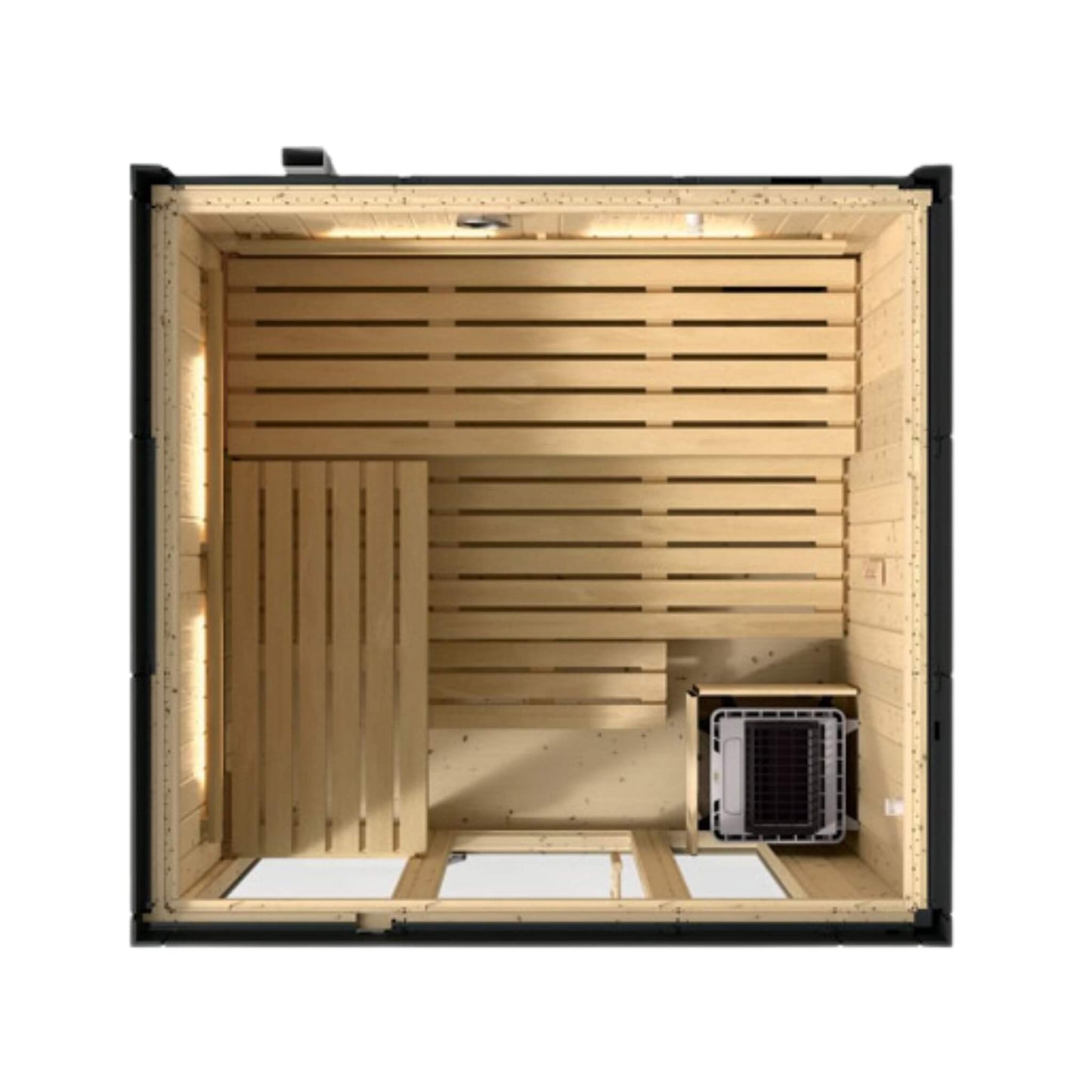C1 Indoor Traditional Steam Sauna | 2, 3 Or 5-Person | Graphite Gray | By Kohler