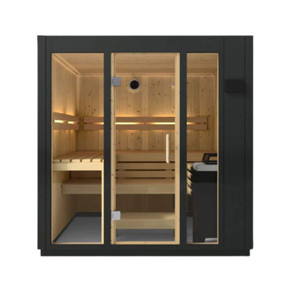 C1 Indoor Traditional Steam Sauna | 2, 3 Or 5-Person | Graphite Gray | By Kohler