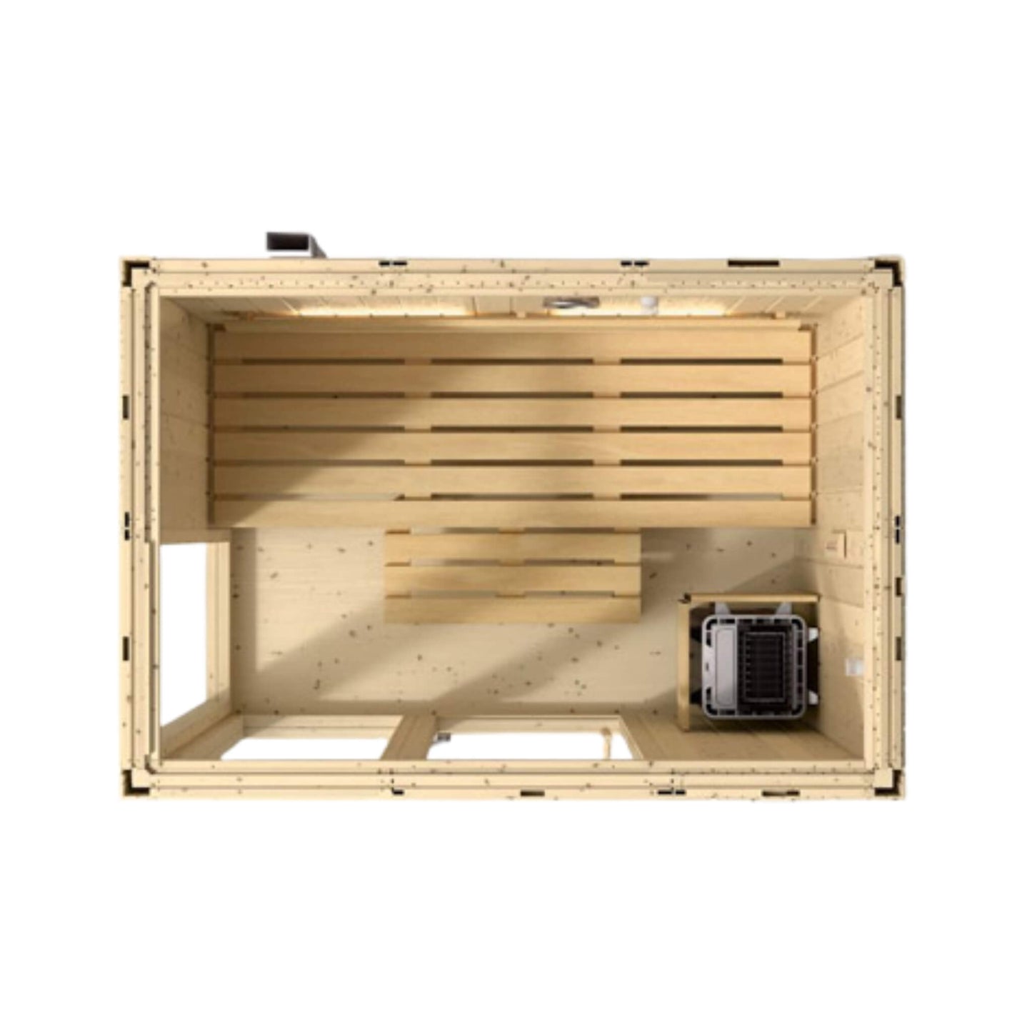 C1 Indoor Traditional Steam Sauna | 2, 3 Or 5-Person | Scandinavian Spruce | By Kohler