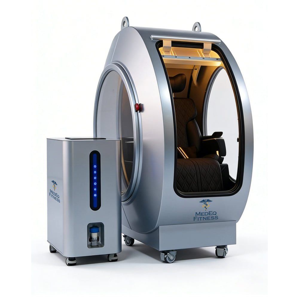 TIME POD 3 | Hard-Shell Hyperbaric Chamber 2.0 ATA | By MedEq Fitness