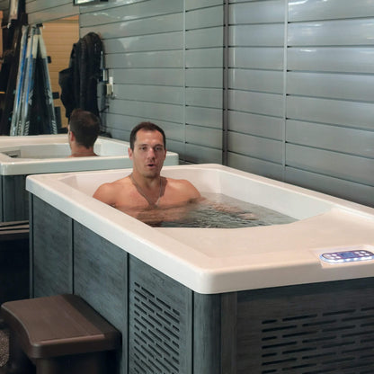 COLD PLUNGE | CSC 1000 Premium | Ozone + Filter System | Dual Cold Therapy + Spa | By Liberty Spas