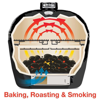 KAMADO PRIMO OVAL 300 | All-In-One Ceramic Grill | By Kokomo Grills