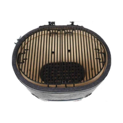 KAMADO PRIMO OVAL XXL | All-In-One Ceramic Charcoal Grill | By Kokomo Grill