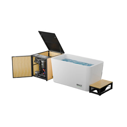 COLD PLUNGE X Tub | High Performance Chiller + Filter System | By RevX Wellness