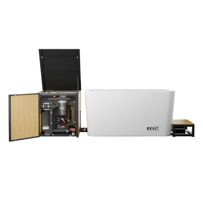 COLD PLUNGE X Tub | High Performance Chiller + Filter System | By RevX Wellness