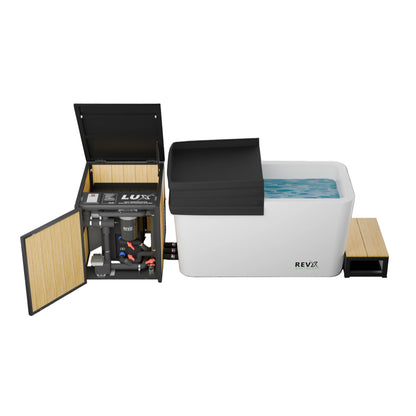 COLD PLUNGE X Tub | High Performance Chiller + Filter System | By RevX Wellness