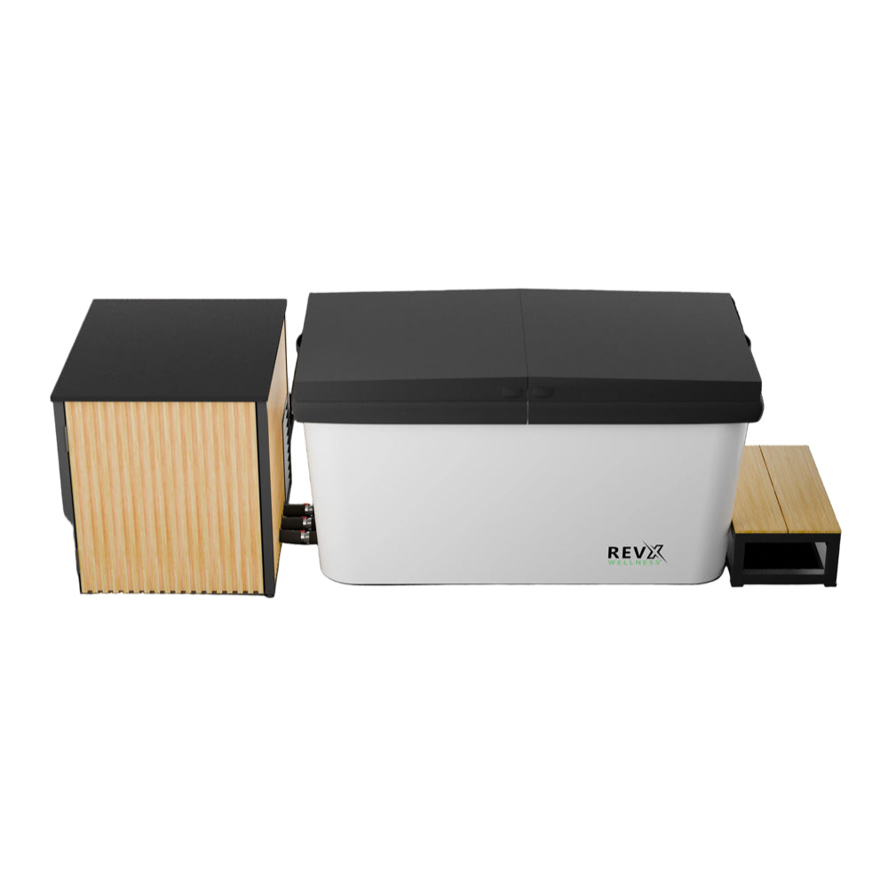 COLD PLUNGE X Tub | High Performance Chiller + Filter System | By RevX Wellness